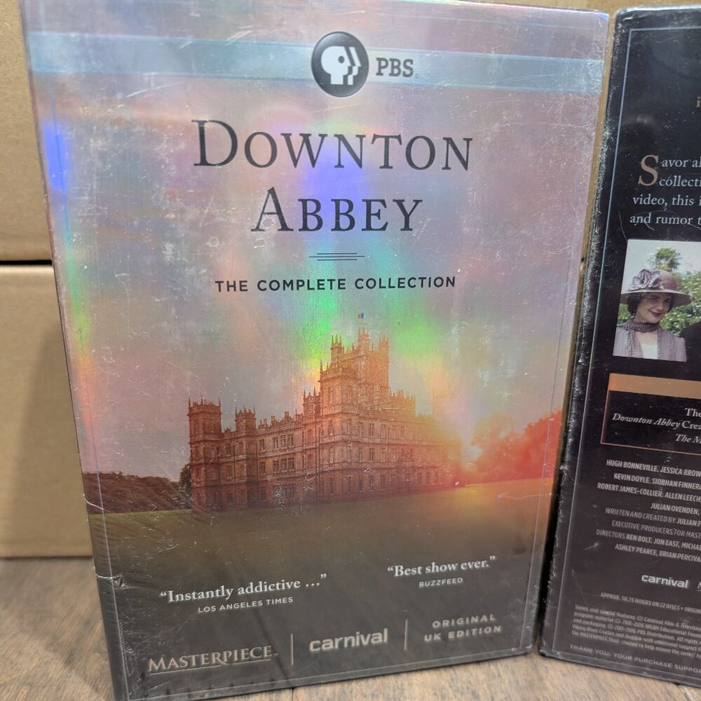 Brand New, Sealed Downtown Abbey Complete DVD Set For Sale